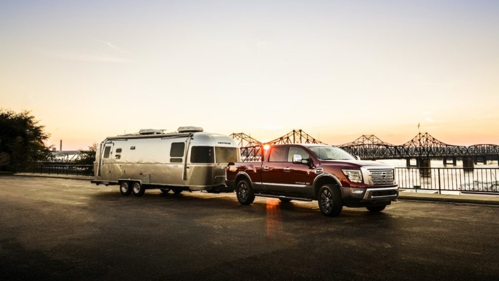 recreational towing accessories on truck